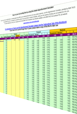 Apportionment Calculator
