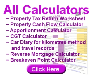 BAN TACS Calculators and Worksheets
