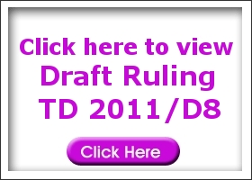 Draft Ruling TD 2011-D8