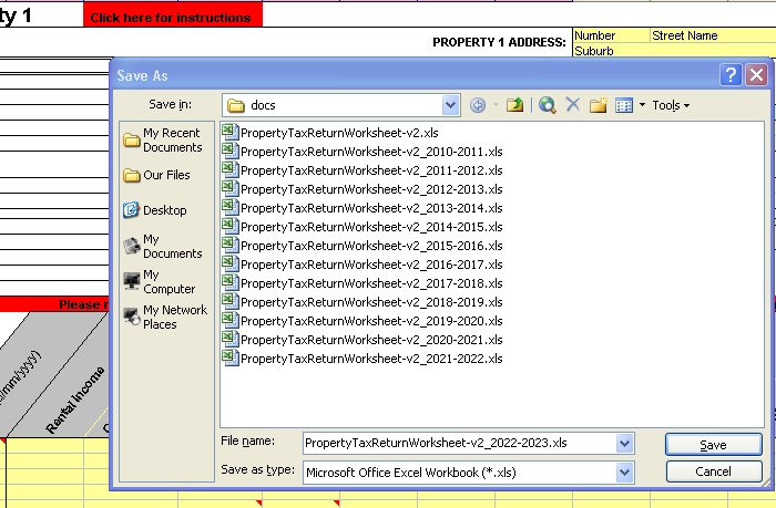 Img - Excel Save As
